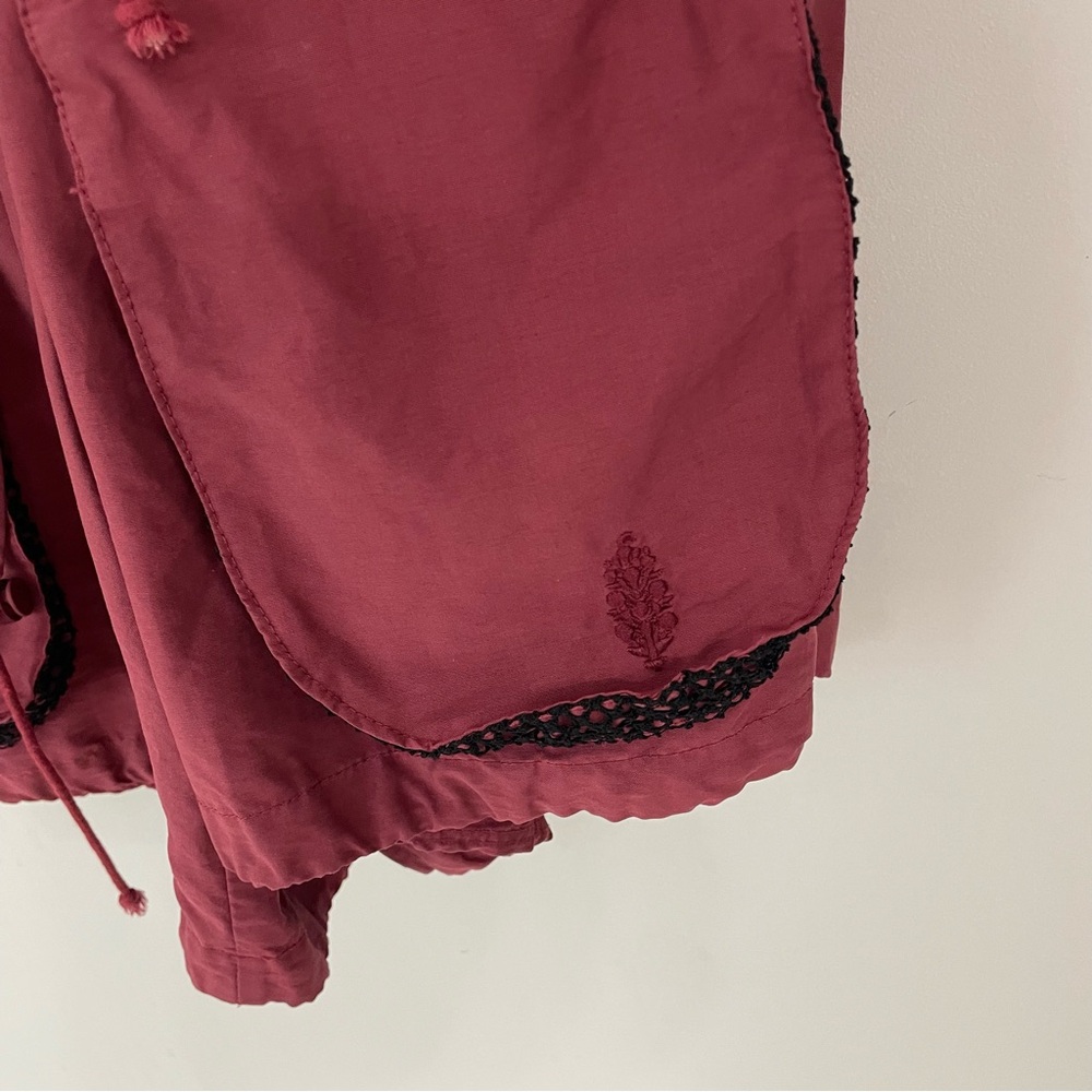 FP Movement by Free People Cargo Shorts in Burgundy - Picture 7 of 10